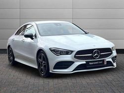 White Used 2022 Mercedes CLA180 AMG Line Premium Sedan | £24,990 (Fair price)