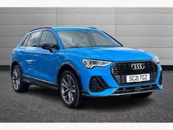 Blue Used 2021 Audi Q3 Black Edition SUV | £28,850 (Fair price)