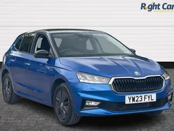 Blue Used 2023 Skoda Fabia Colour Edition Hatchback | £14,999 (Fair price)