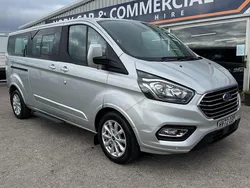 Silver Used 2022 Ford Tourneo Custom Titanium MPV | £21,990 (Fair price)
