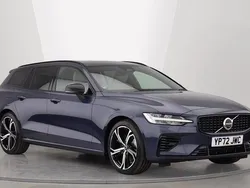 Blue Used 2022 Volvo V60 Ultimate Estate | £37,650
