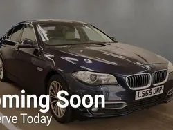 Blue Used 2015 BMW 520 Luxury Line Sedan | £8,495 (Fair price)