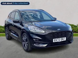 Black Used 2022 Ford Kuga ST-Line X SUV | £21,295 (A bit pricey)
