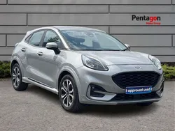 Silver Used 2020 Ford Puma ST-Line SUV | £13,995 (Fair price)