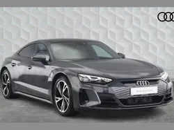 Grey Used 2022 Audi e-tron GT quattro Comfort Sedan | £44,450 (Good price)