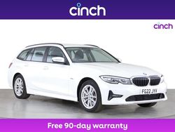 White Used 2022 BMW 330e Estate | £14,799 (Good price)