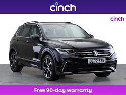 Black Used 2022 VW Tiguan R-line SUV | £24,899 (Fair price)