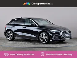 Black Used 2023 Audi A3 S-Line Hatchback | £20,697 (Fair price)