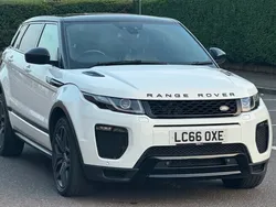 White Used 2016 Land Rover Range Rover evoque HSE Dynamic Estate | £11,495 (Good price)