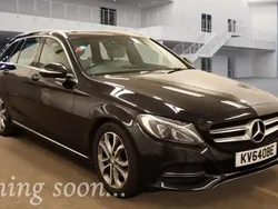 Black Used 2014 Mercedes C220 Estate | £9,790 (A bit pricey)