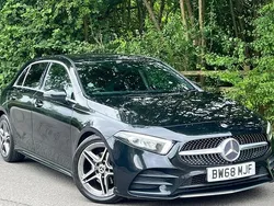 Black Used 2019 Mercedes A180 AMG line Hatchback | £14,990 (Fair price)