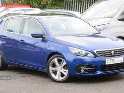 Blue Used 2019 Peugeot 308 Allure Hatchback | £8,995 (A bit pricey)