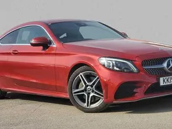 Red Used 2019 Mercedes C300 AMG Line Premium Coupe | £18,950 (Super price)