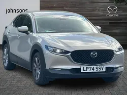 Silver Used 2025 Mazda CX-30 Takumi-Line SUV | £23,990 (Good price)