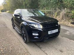 Black Used 2013 Land Rover Range Rover evoque Dynamic Coupe | £7,790 (A bit pricey)