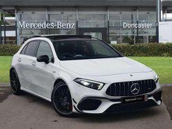 White Used 2023 Mercedes A45 AMG Hatchback | £43,995 (Fair price)