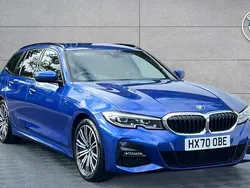 Blue Used 2020 BMW 330 M Sport Estate | £31,191 (A bit pricey)