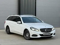 White Used 2015 Mercedes E220 SE Estate | £6,990 (Fair price)