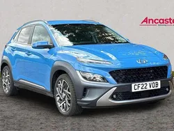 Blue Used 2022 Hyundai Kona Premium SUV | £18,499 (Fair price)