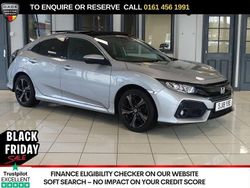 Silver Used 2018 Honda Civic EX Hatchback | £9,670 (Fair price)
