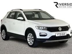 White Used 2021 VW T-Roc SE SUV | £14,290 (Good price)