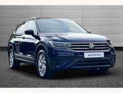 Blue Used 2024 VW Tiguan Allspace Life SUV | £29,895 (Fair price)