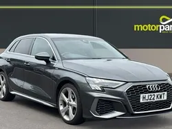 Daytona grey pearl Used 2022 Audi A3 S-Line Hatchback | £21,500 (Good price)