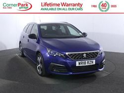 Blue Used 2018 Peugeot 308 GT-line Estate | £11,249 (A bit pricey)