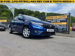 Blue Used 2021 Dacia Sandero Comfort Hatchback | £8,995 (Fair price)
