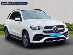 White Used 2020 Mercedes GLE350 AMG line | £33,599
