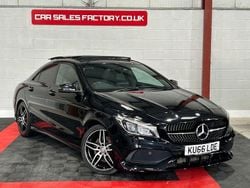 Black Used 2016 Mercedes CLA220 AMG line Sedan | £13,295 (Fair price)