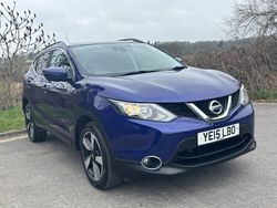 Blue Used 2015 Nissan Qashqai N-TEC SUV | £6,695 (Fair price)