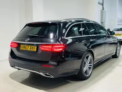 Black Used 2017 Mercedes E220 AMG Line Premium Estate | £18,500 (Fair price)