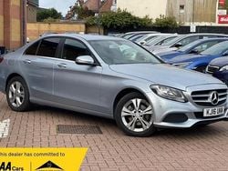Silver Used 2016 Mercedes C200 Executive Sedan | £9,985 (Good price)