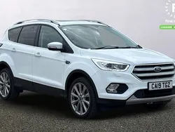 White Used 2019 Ford Kuga Titanium X SUV | £11,399 (Good price)