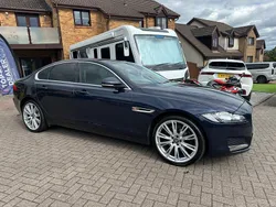 Blue Used 2017 Jaguar XF Portfolio Sedan | £9,995 (Fair price)