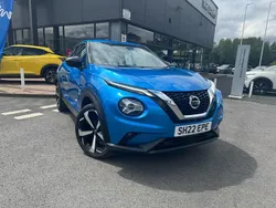 Blue Used 2022 Nissan Juke Tekna SUV | £15,499 (Fair price)