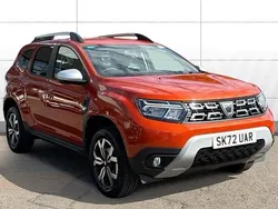 Orange Used 2022 Dacia Duster Prestige SUV | £15,378 (A bit pricey)