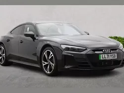 Black Used 2022 Audi e-tron GT quattro Comfort Sedan | £44,672 (Super price)