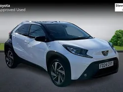 White Used 2024 Toyota Aygo Hatchback | £13,834 (Fair price)