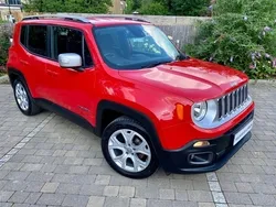 Red Used 2016 Jeep Renegade Limited SUV | £13,750 (Expensive)