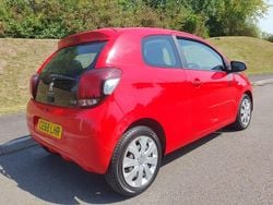 Red Used 2018 Peugeot 108 Active Hatchback | £5,275 (Fair price)