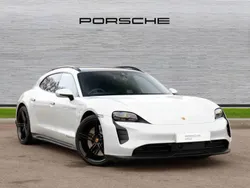 Ice grey metallic Used 2024 Porsche Taycan 4S Sport Turismo Sedan | £71,590 (Good price)