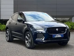 Metallic portofino blue Used 2024 Jaguar E-Pace R-Dynamic SUV | £36,200 (Expensive)