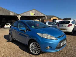 Blue Used 2010 Ford Fiesta Titanium Hatchback | £4,199 (Fair price)