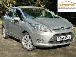 Silver Used 2009 Ford Fiesta Zetec Hatchback | £2,490 (Fair price)