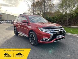 Red Used 2016 Mitsubishi Outlander P-HEV Estate | £8,280 (Fair price)