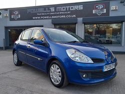 Blue Used 2009 Renault Clio II Expression Hatchback | £3,895 (Fair price)