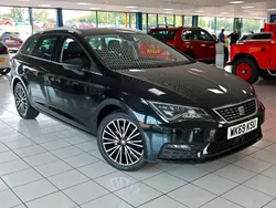 Midnight black Used 2019 Seat Leon ST XCELLENCE Lux Estate | £13,489 (Fair price)
