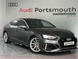 Grey Used 2025 Audi RS5 Sportback Black Edition Hatchback | £63,540 (Fair price)